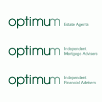 Optimum Estate Agents Mortgage Financial Advisers Logo PNG Vector