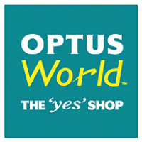 Optus World Logo Vector