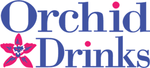 Orchid Drinks Logo Vector