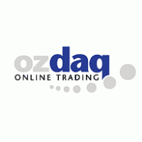 Ozdaq Online Trading Logo Vector