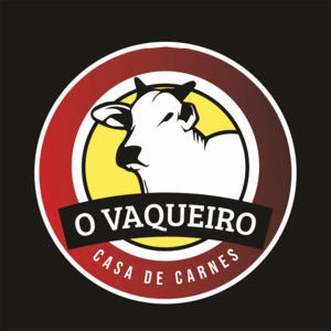 O VAQUEIRO CASA DE CARNES Logo PNG Vector
