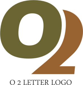 O2 Letter Logo PNG Vector