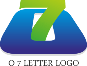 O7 Letter Logo PNG Vector