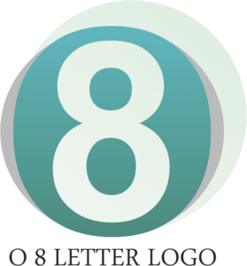 O8 Letter Logo PNG Vector