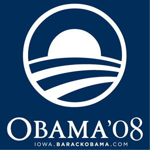 Obama 08 Logo PNG Vector