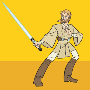 Obi Wan Kenobi Logo PNG Vector