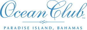 Ocean Club Paradise Island Logo Vector