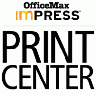 OfficeMax ImPress Print Center Logo PNG Vector
