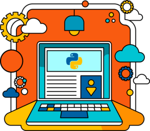Oficina de programação em Python Logo PNG Vector