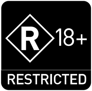 OFLC R18+ Restricted Logo PNG Vector