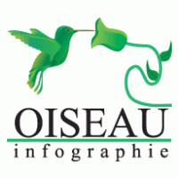 Oiseau Infographie Logo PNG Vector