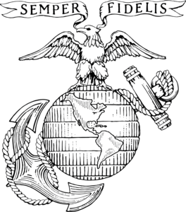 Old Corps USMC Logo PNG Vector