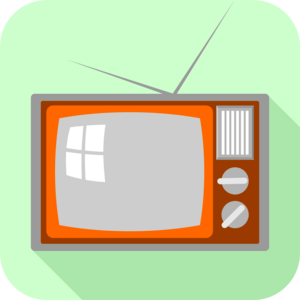 OLD TELEVISION SET Logo PNG Vector