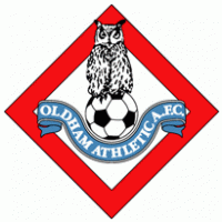 Oldham Athletic AFC 80's - early 90's Logo Vector