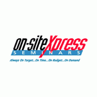 on-site Xpress Logo Vector