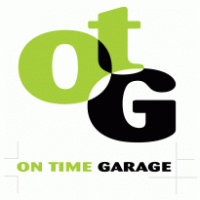 On Time Garage Logo PNG Vector