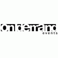 on demand events Logo PNG Vector