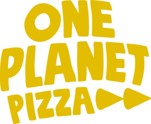 One Planet Pizza Logo PNG Vector