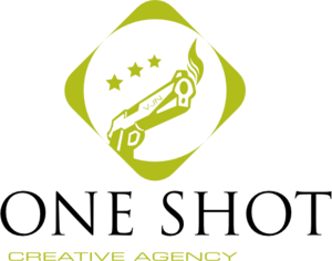 One Shot Creative Agency Logo Vector
