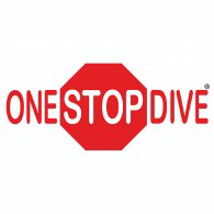 One Stop Dive Logo Vector