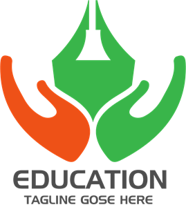 Online Education Service Logo PNG Vector