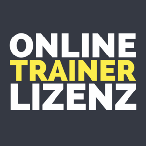 Online Trainer Lizenz Logo Vector