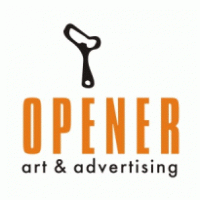 opener art & advertising Logo Vector