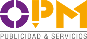 OPM Publicidad Logo PNG Vector