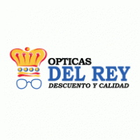 OPTICAS DEL REY Logo Vector