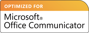 Optimized for Microsoft Office Communicator Logo PNG Vector