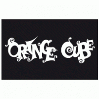 Orange Cube Logo PNG Vector