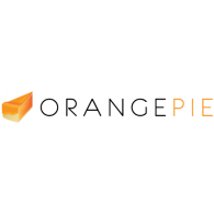 Orange Pie Logo PNG Vector