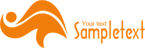 Orange Shape Logo PNG Vector