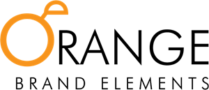 orange brand elements Logo Vector