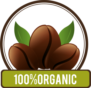 Organic coffee Logo PNG Vector