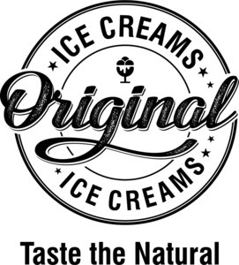 Original Ice Creams Logo PNG Vector