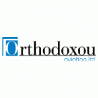Orthodoxou Aviation Logo Vector