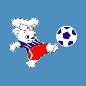 osito bimbo futbol Logo PNG Vector
