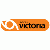 Oticas Victoria Logo Vector