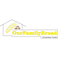 Our Family Bread Logo Vector