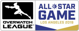 OWL 2019 All-Star Game Los Angeles Logo PNG Vector