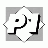 P1 Diamond Logo Vector