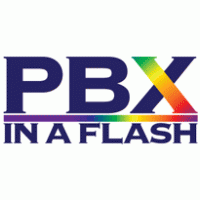 PBX in a Flash Logo Vector