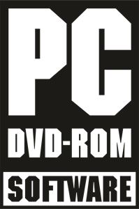 PC DVD-ROM Logo Vector