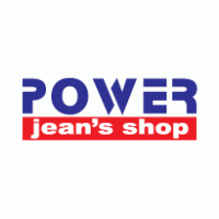 POWER jean's shop Logo Vector