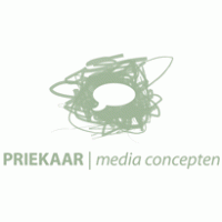 PRIEKAAR media concepten Logo Vector
