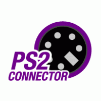 PS2 Connector Logo Vector