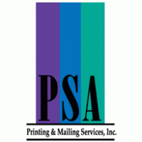 PSA Printing & Mailing Logo PNG Vector