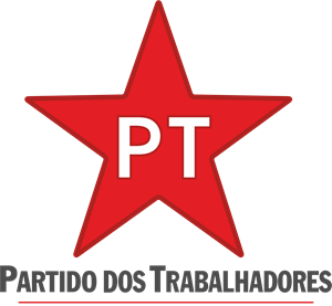 PT - Partido dos Trabalhadores Logo Vector