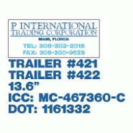 P International Trading Corporation Logo PNG Vector